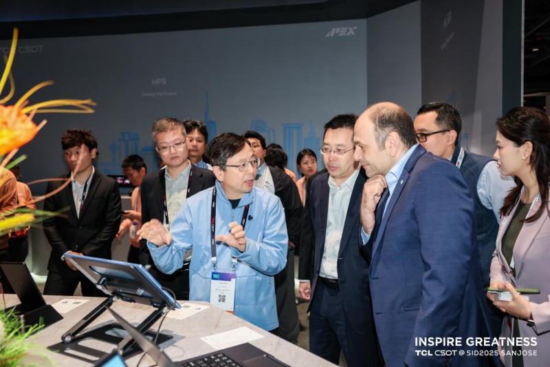 双擎驱动显示未来！TCL华星携APEX臻图与印刷OLED全家桶亮相SID2025