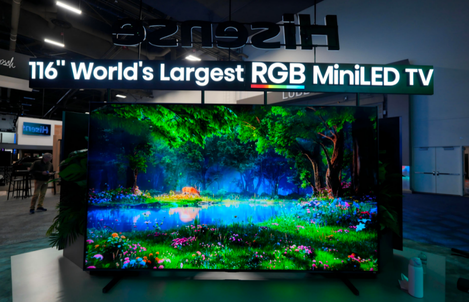 CES2026大赢家！全新一代海信RGB-Mini LED电视UX狂揽17项国际大奖