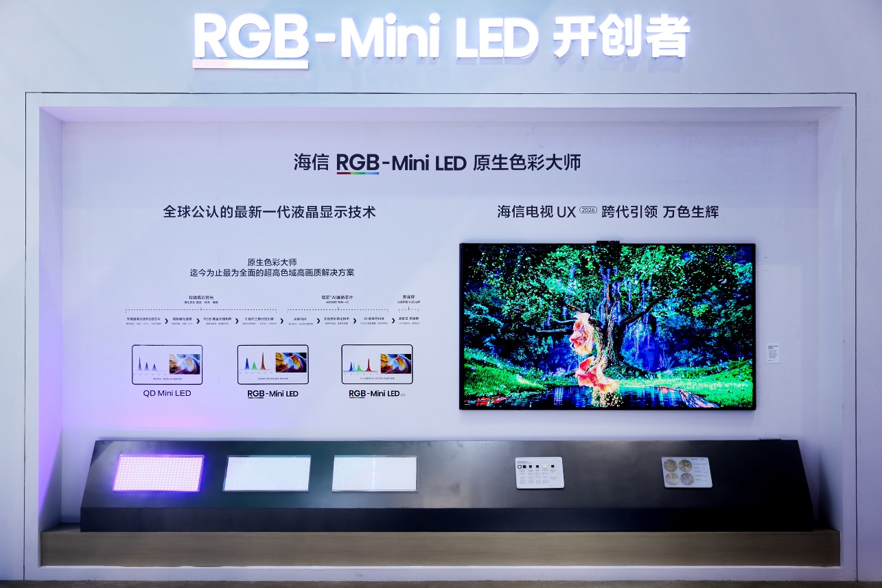 青岛电博会两大看点：海信家庭智能伴侣级JUOS登场，RGB开启原生色彩时代