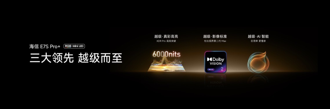 海信电视秋季新品打出王炸,双7旗舰首发,RGB-MiniLED电视体验常用常新 海信电视秋季新品打出王炸,双7旗舰首发,RGB-MiniLED电视体验常用常新